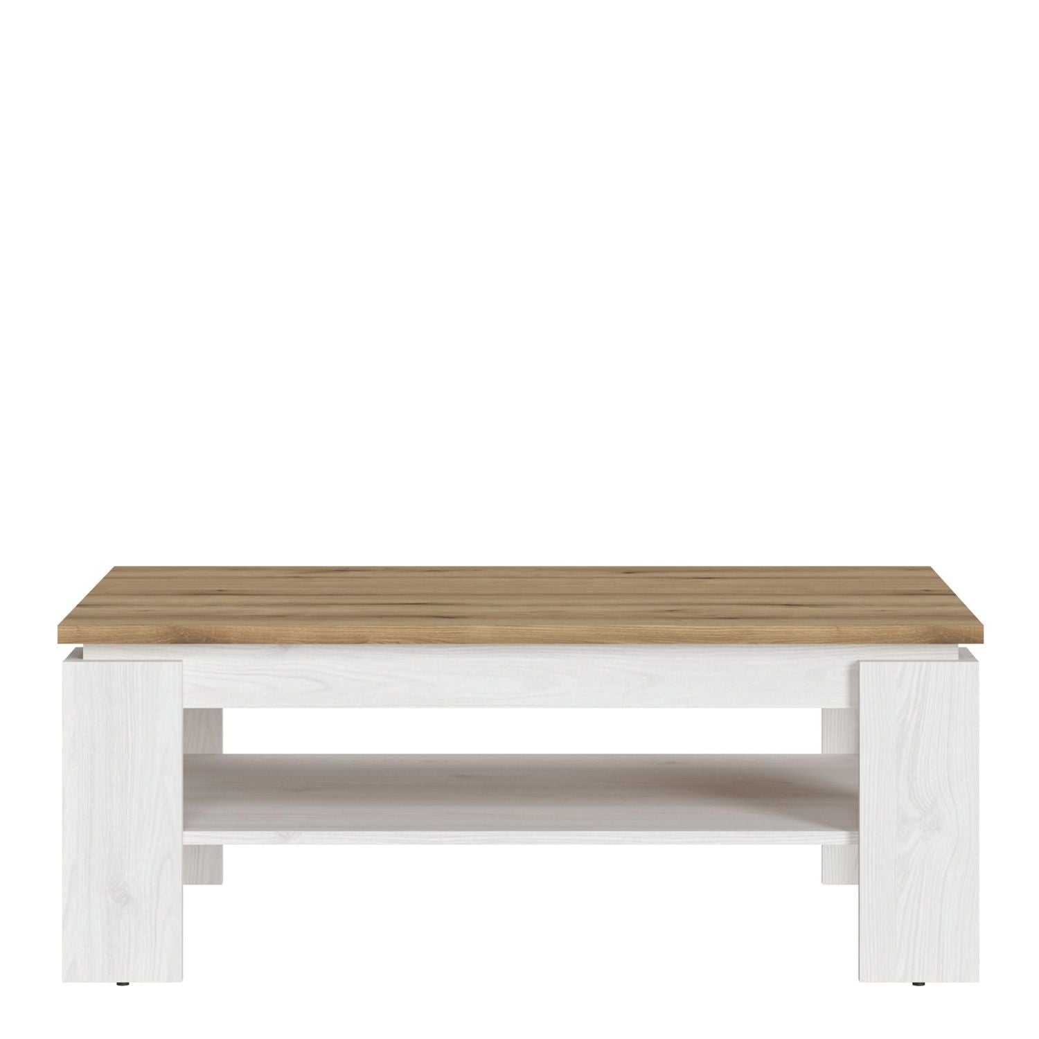 Celesto Coffee Table in White and Oak