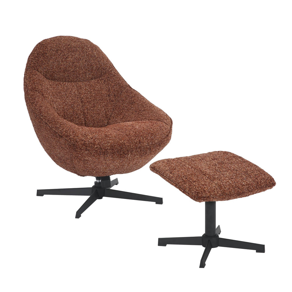 Serene Copper Blush Lounge Chair