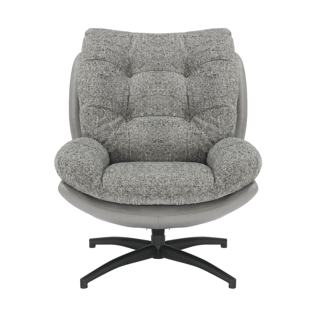 Calm Grey Lounge Chair