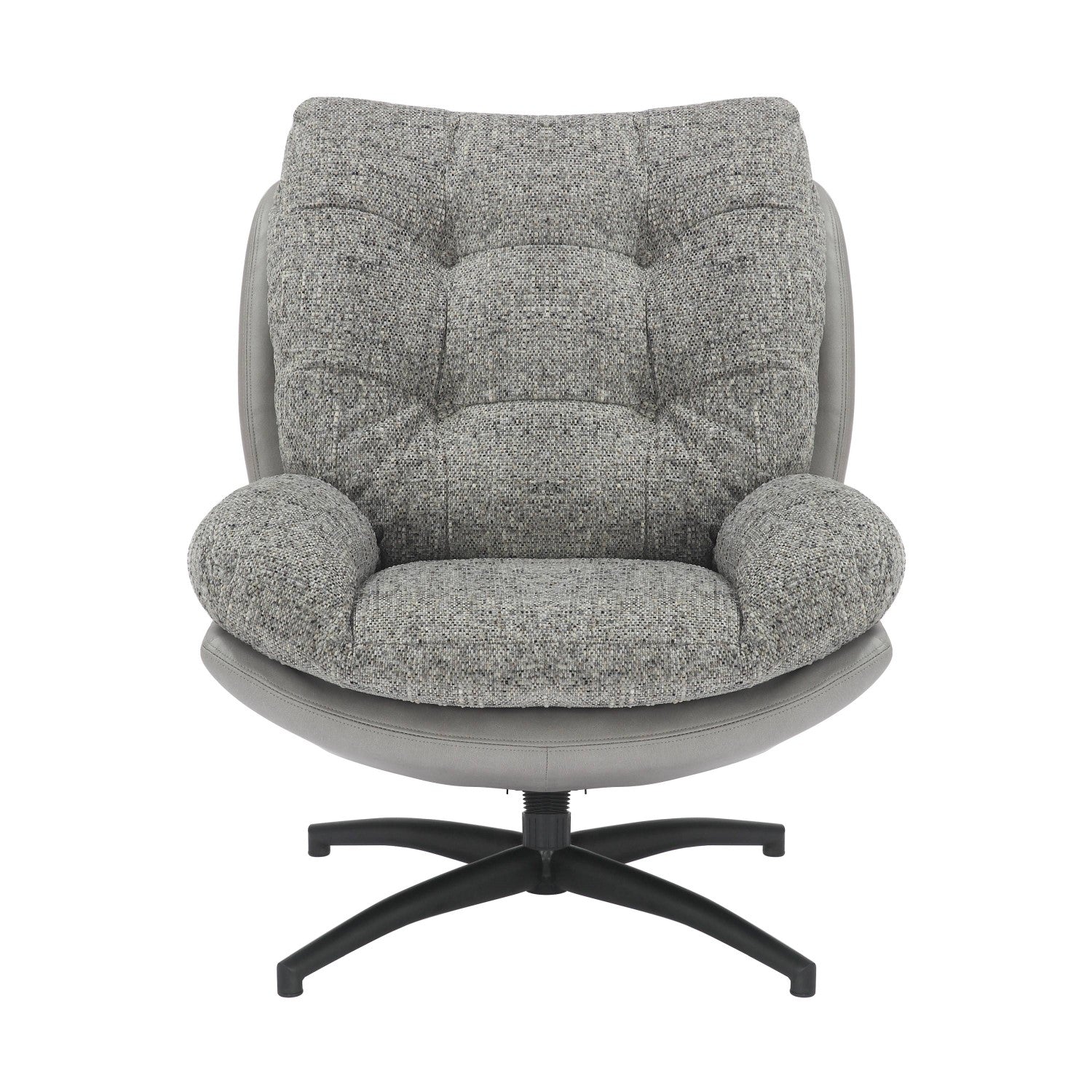 Calm Grey Lounge Chair