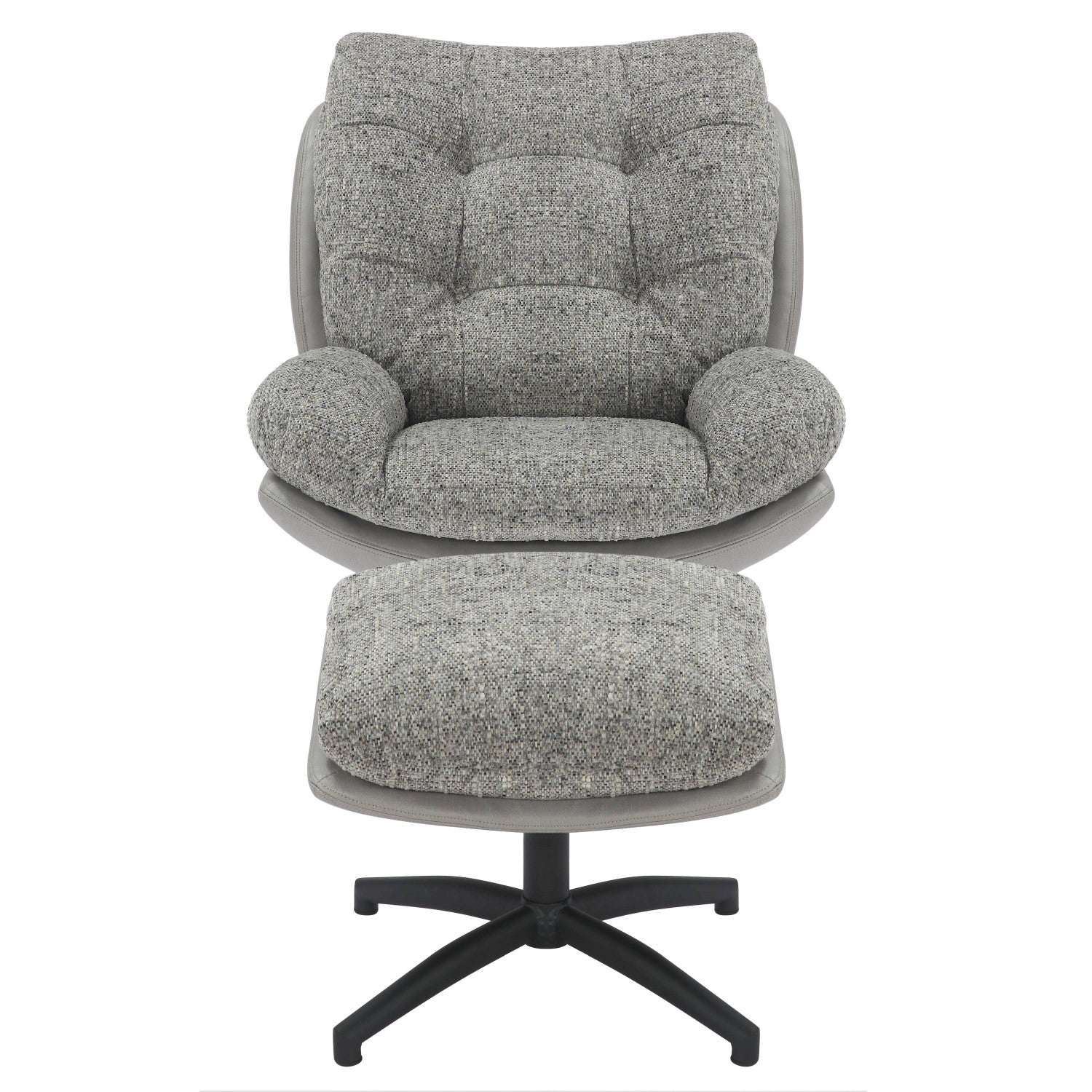 Calm Grey Lounge Chair