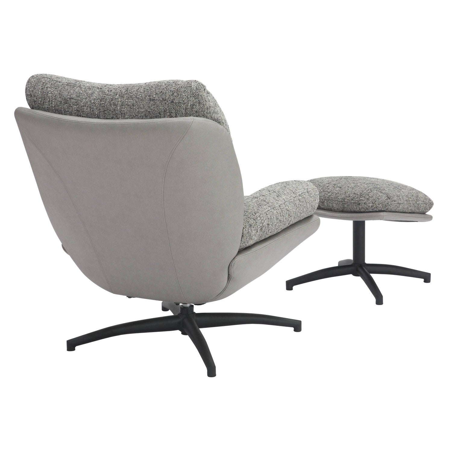 Calm Grey Lounge Chair