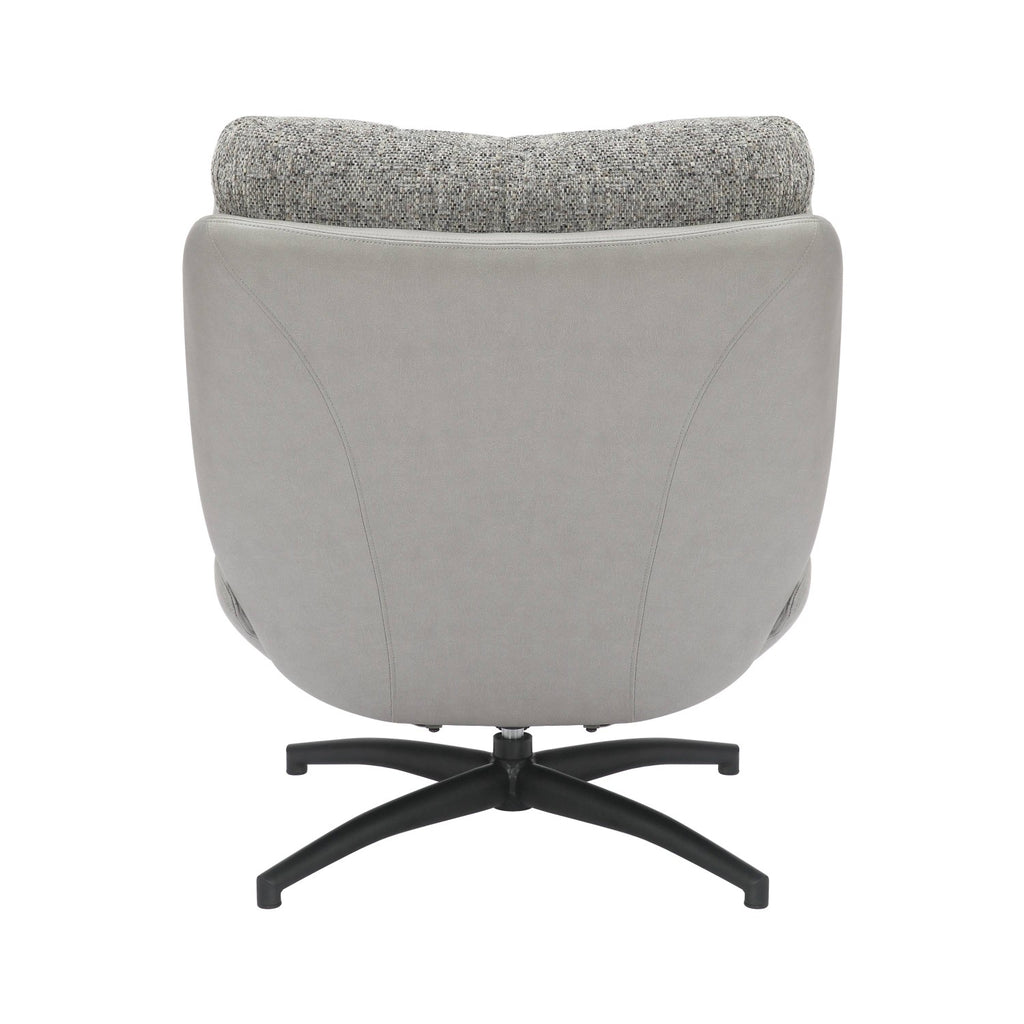 Calm Grey Lounge Chair