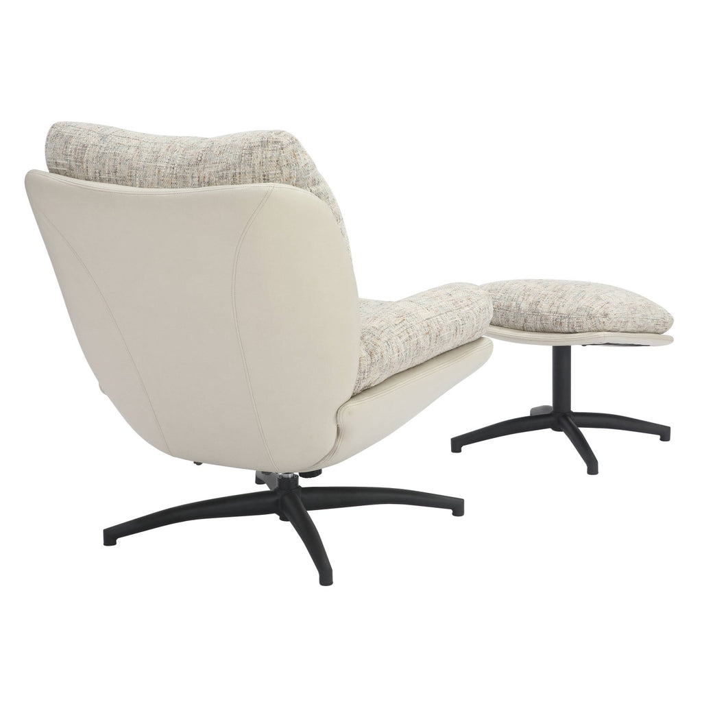Calm Cream Lounge Chair