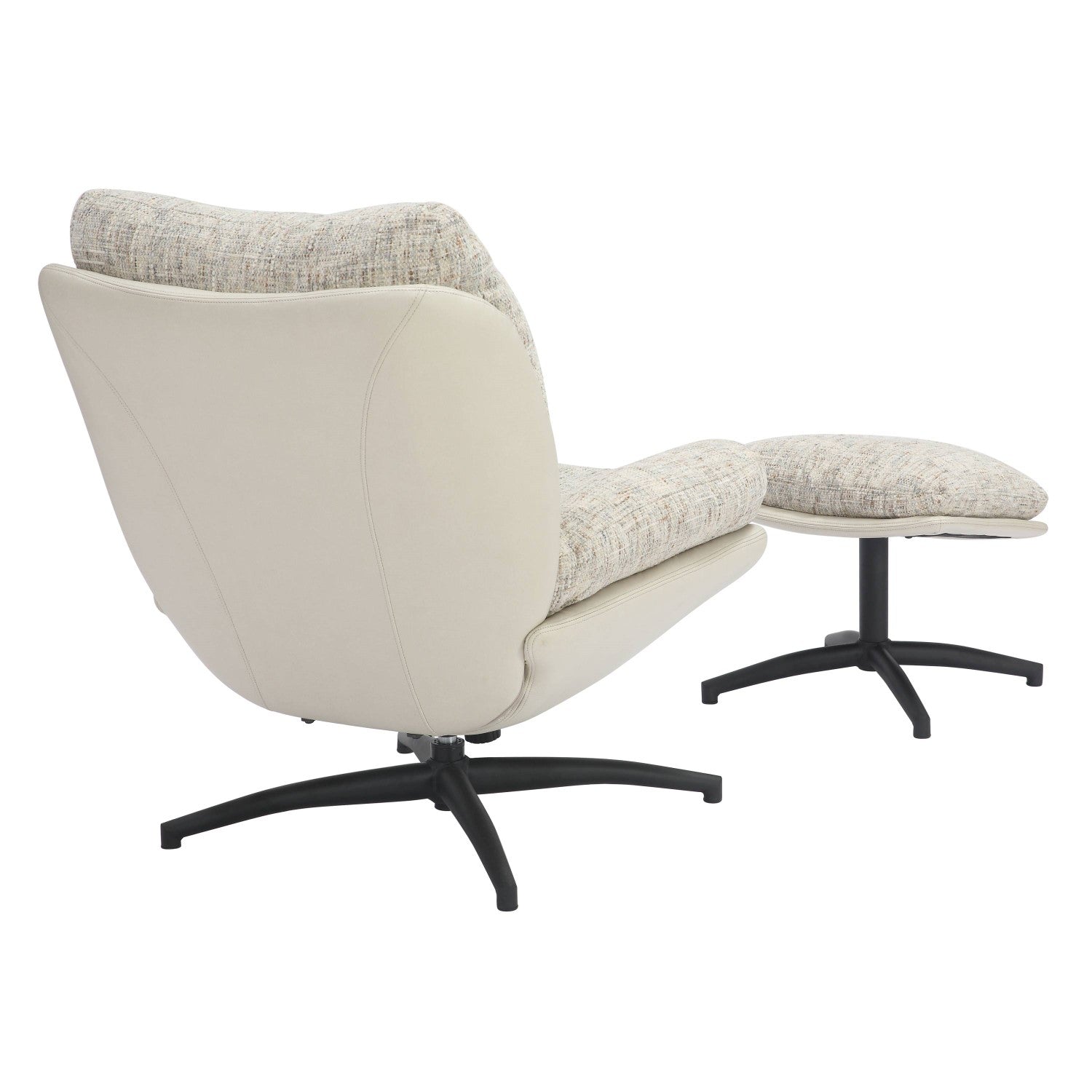 Calm Cream Lounge Chair