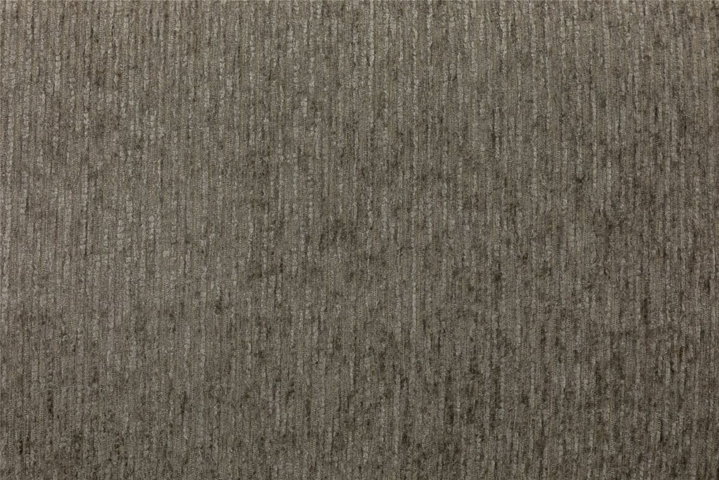 Mocha Grey Chenille Fabric Square Footstool