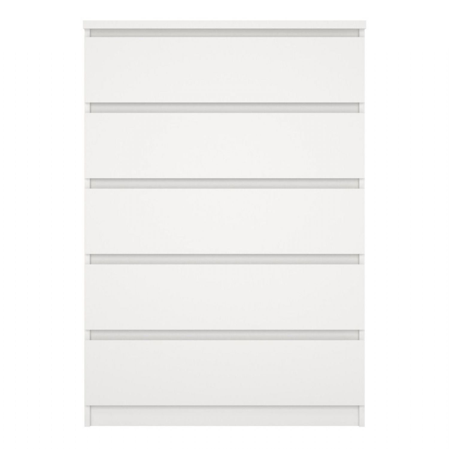 Naia Chest of 5 Drawers in White