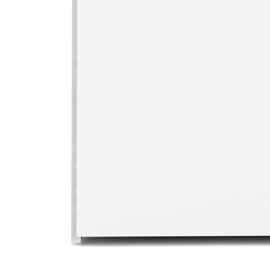 White Triple Combi 3 Door Wardrobe