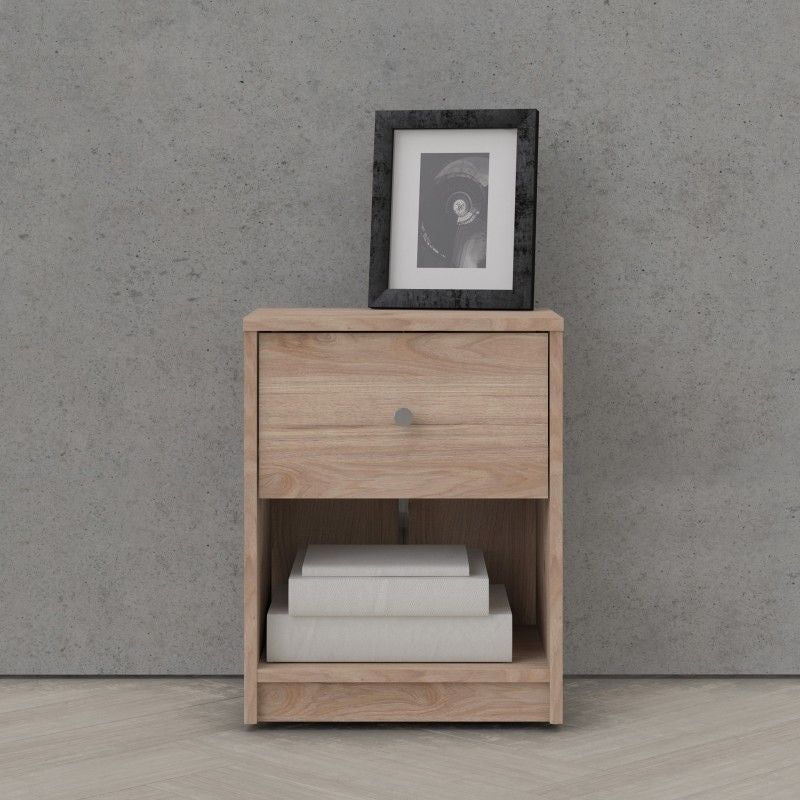 Bedside 1 Drawer in Jackson Hickory Oak