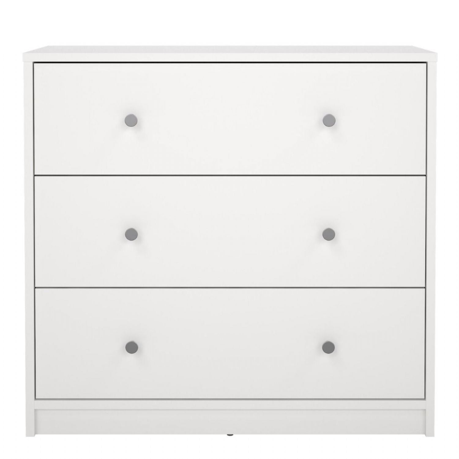 Chest of 3 Drawers in White