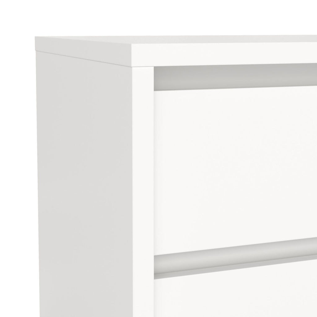 Next Nightstand 2 Drawers White