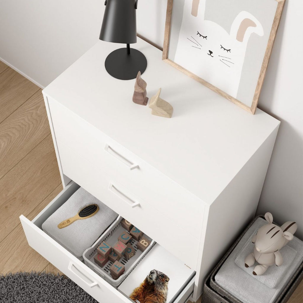 Sofia Chest 3 Drawers White