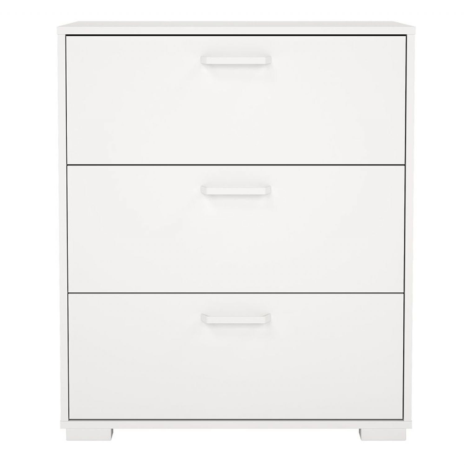 Sofia Chest 3 Drawers White