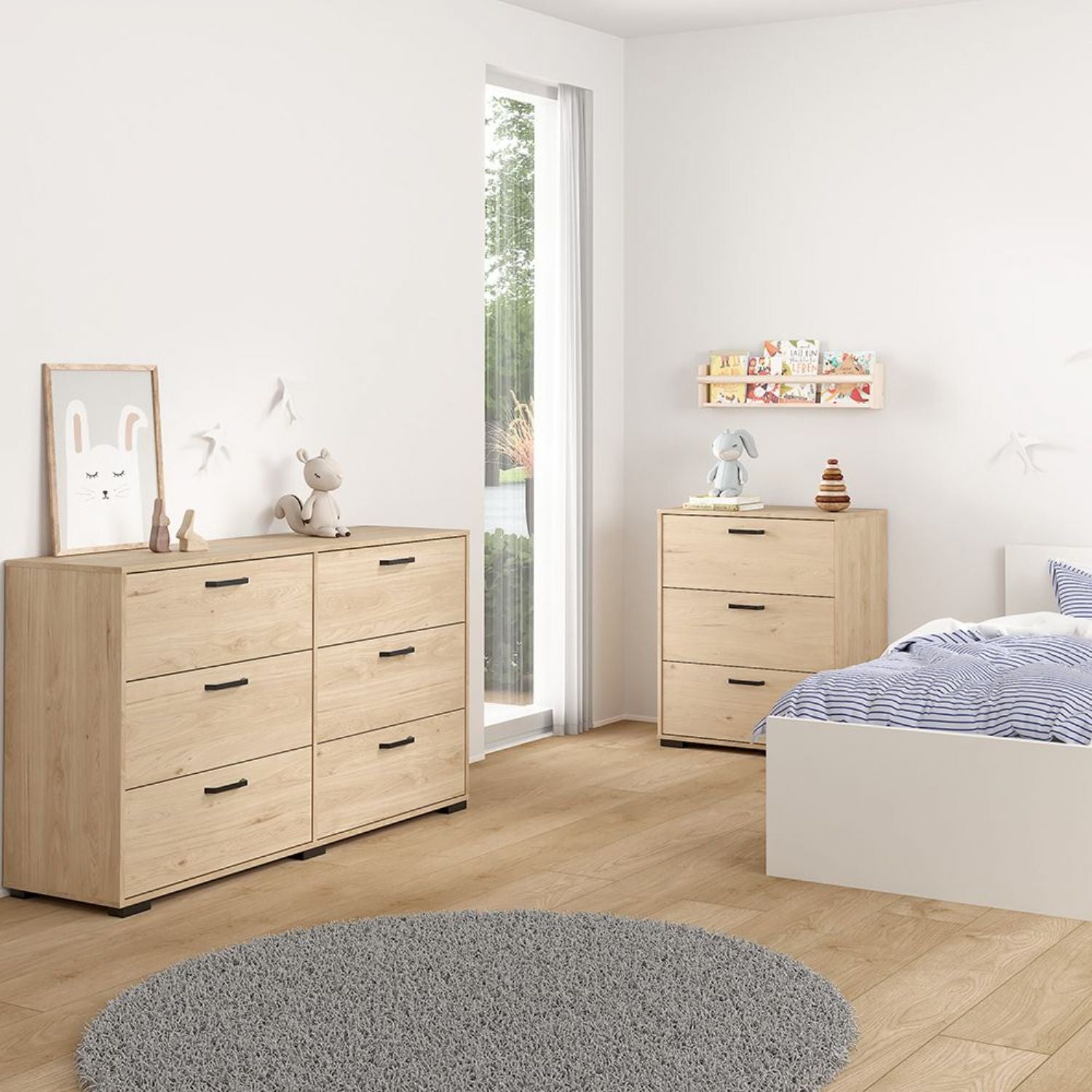 Sofia Chest 3 Drawers Jackson Hickory