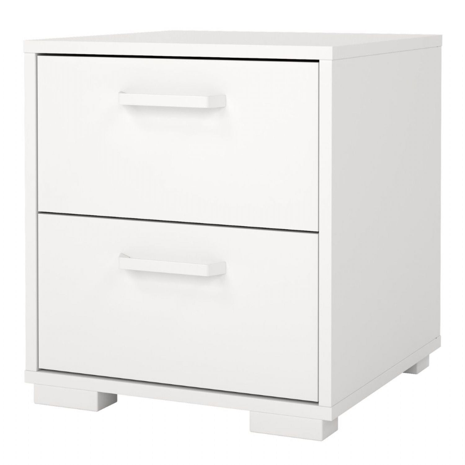 Sofia Nightstand 2 Drawers White