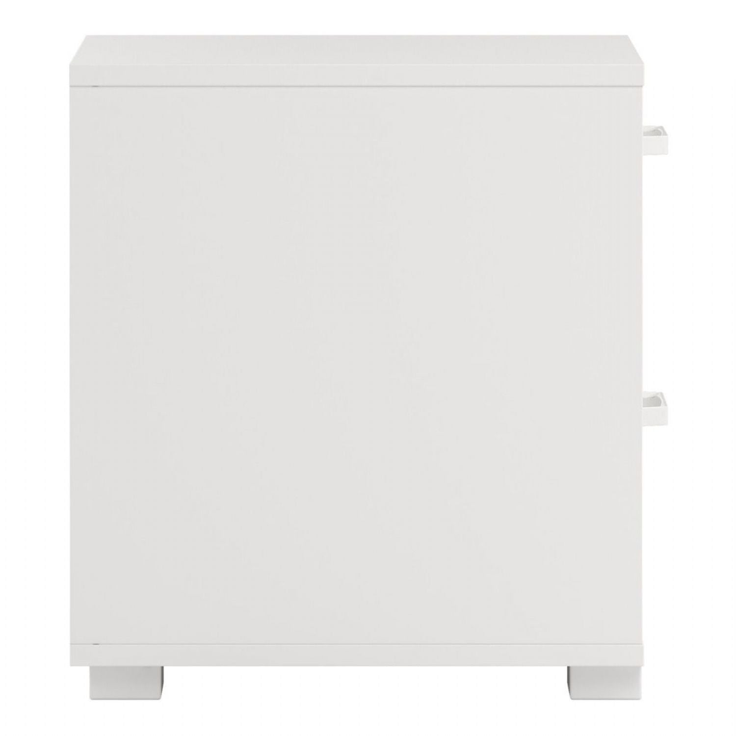 Sofia Nightstand 2 Drawers White