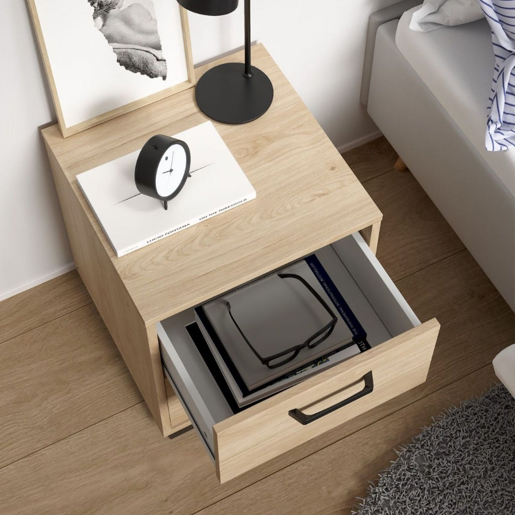 Sofia Nightstand 2 Drawers Jackson Hickory