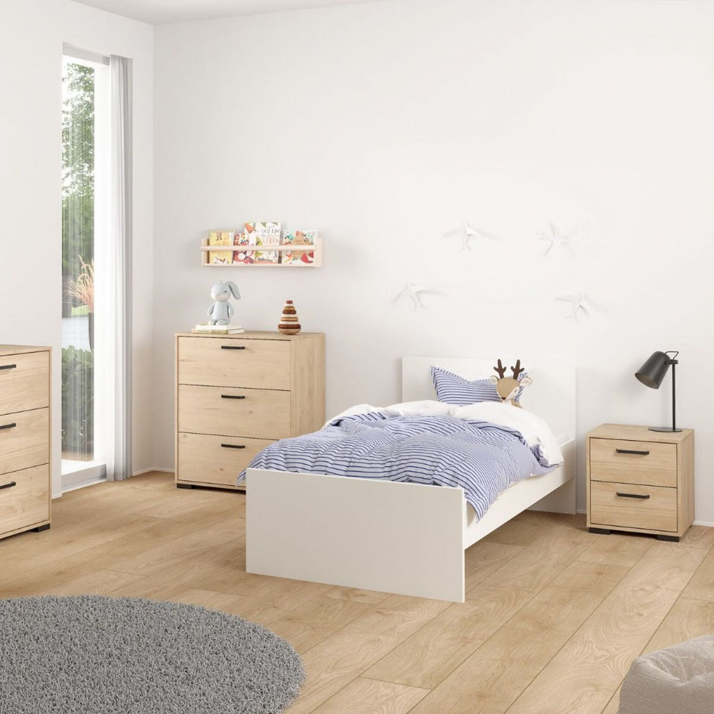 Sofia Nightstand 2 Drawers Jackson Hickory