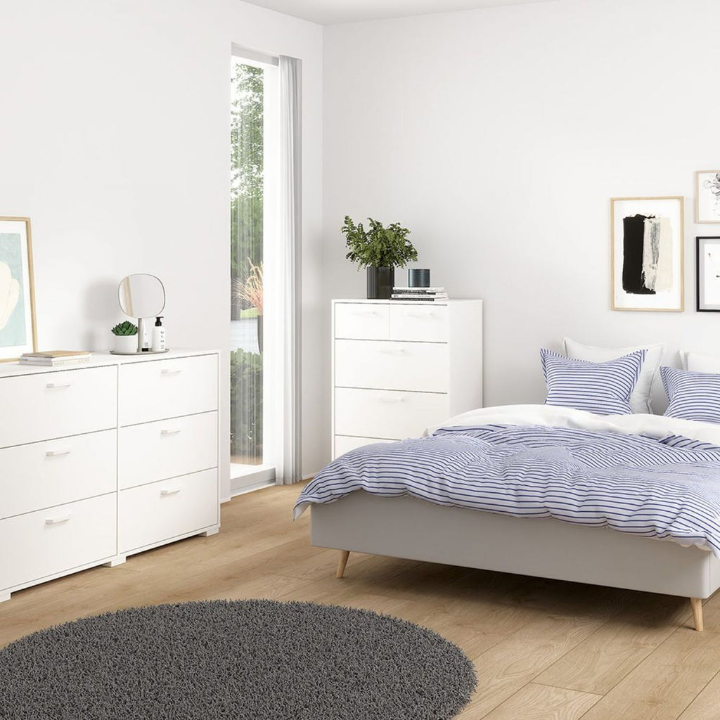 Sofia Chest 3 + 2 Drawers White