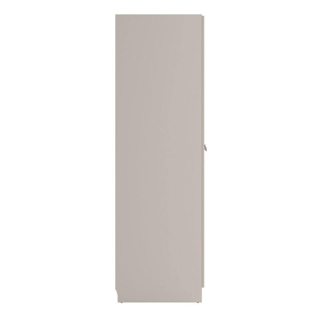 Brande Wardrobe with 3 Frame Doors in Cashmere