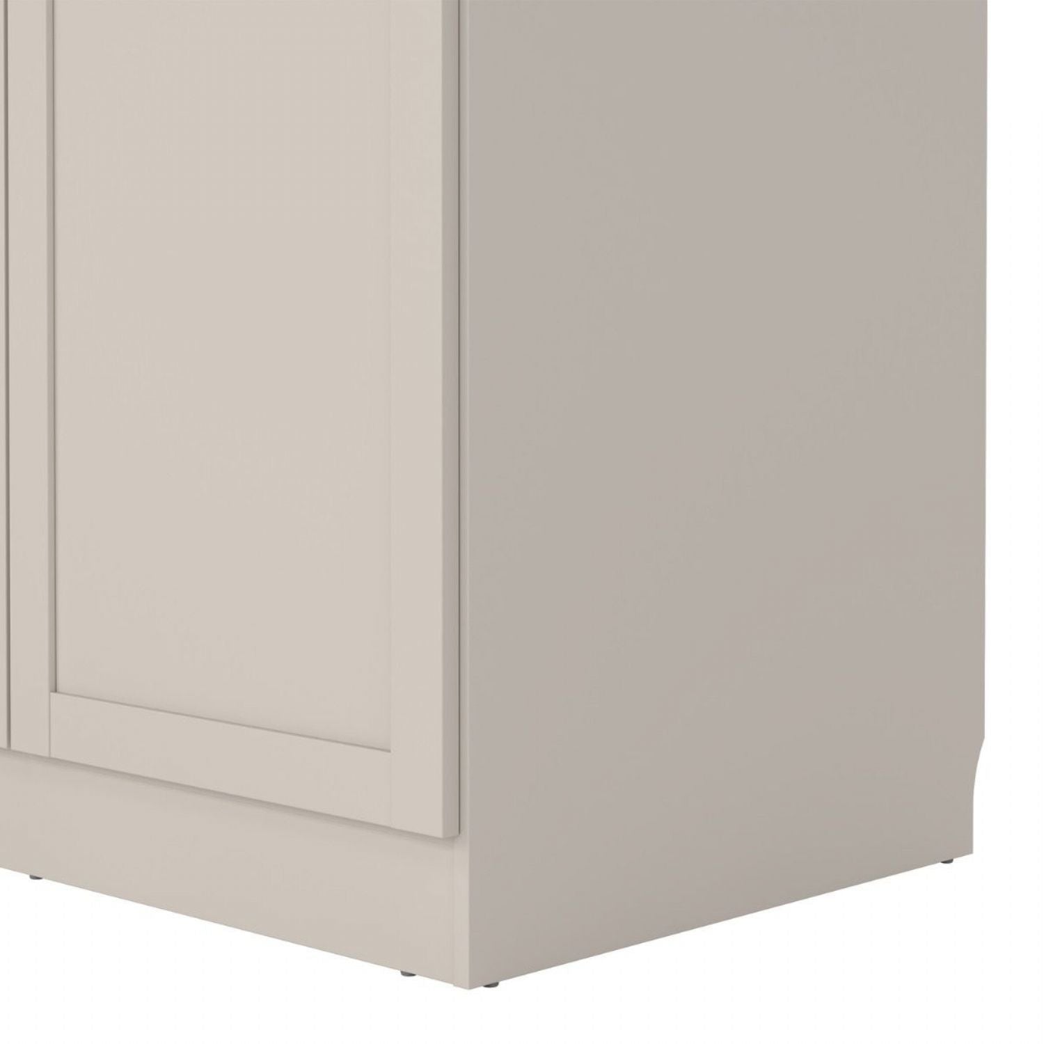 Brande Wardrobe with 2 Frame Doors in Cashmere