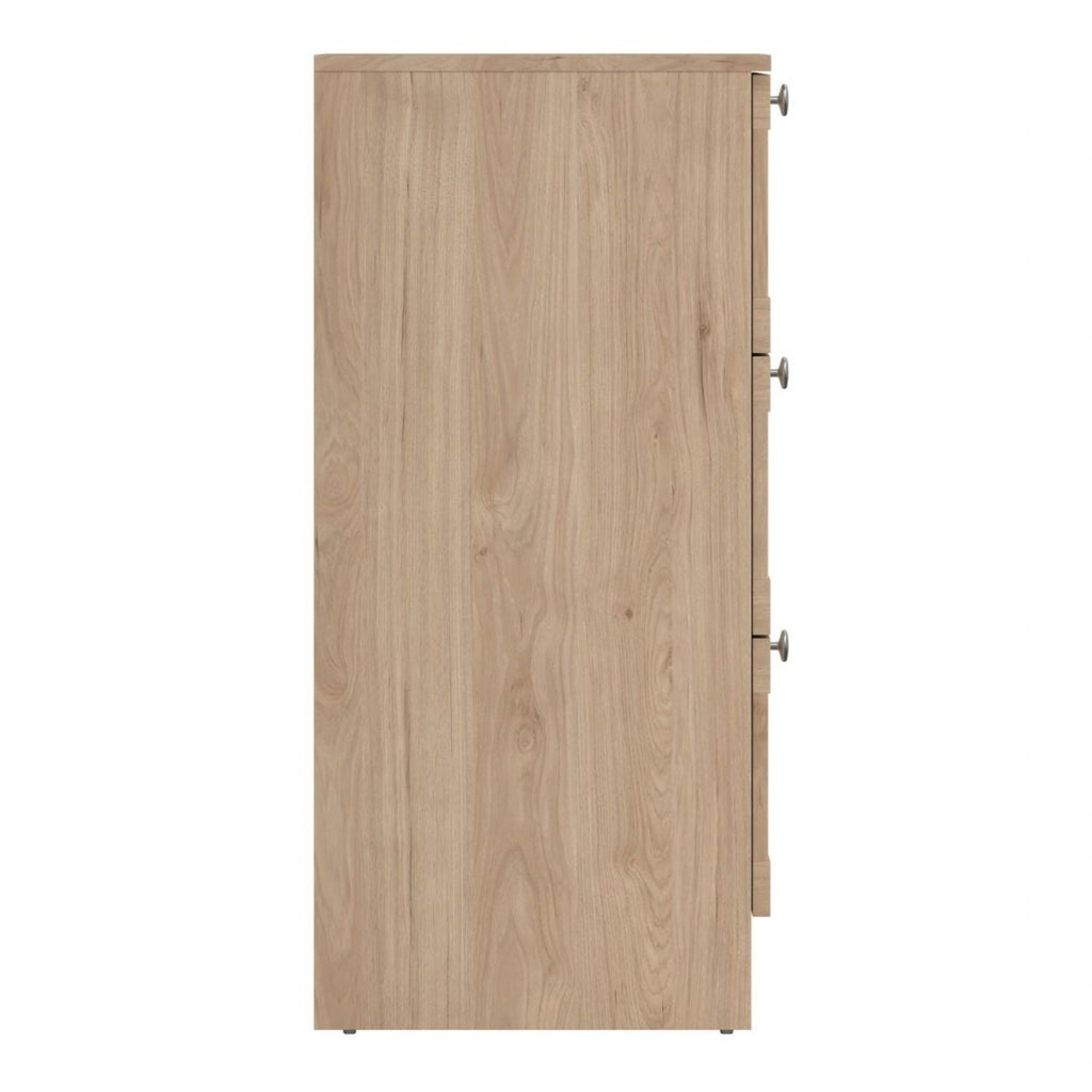 Brande Chest with 3 Frame Drawers in Jackson Hickory