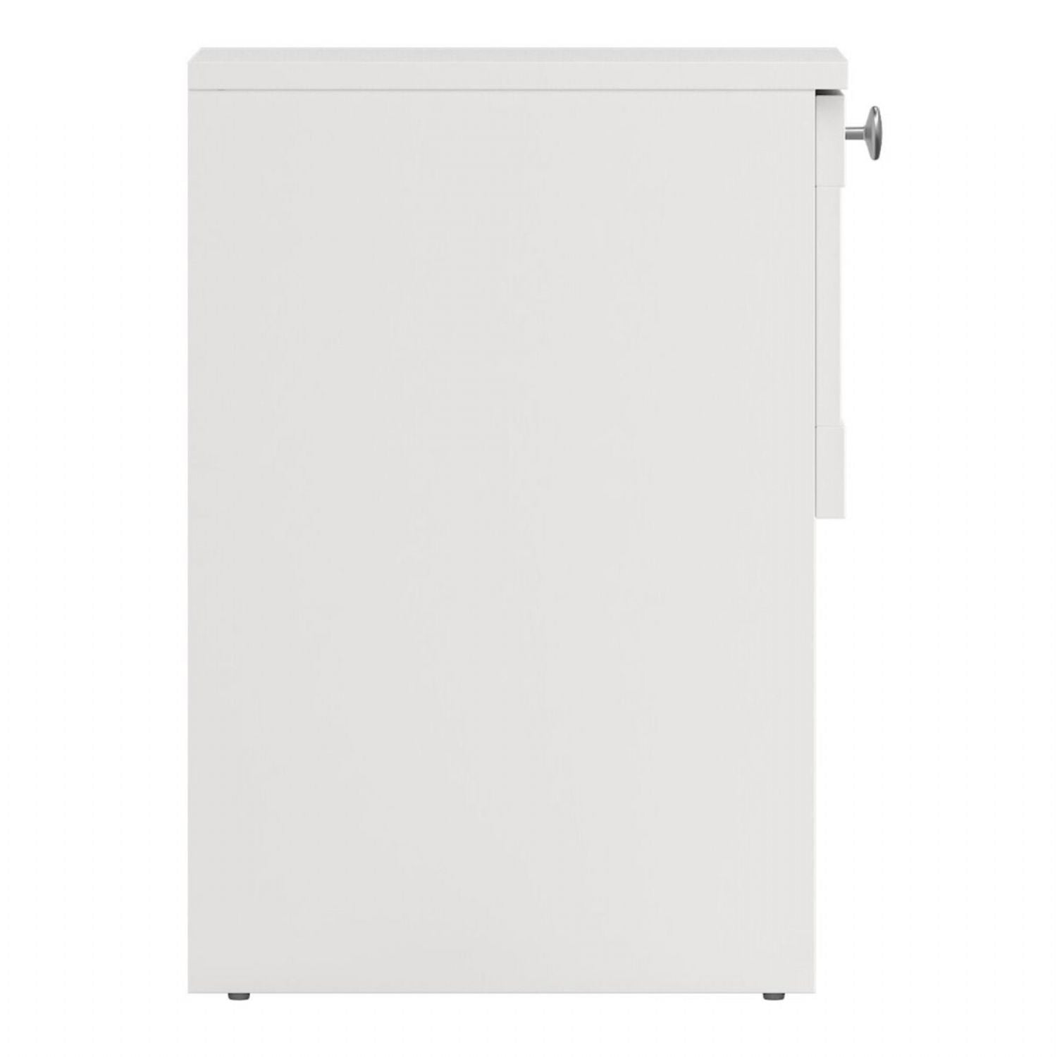 Brande Nightstand with 1 Frame Drawer in White