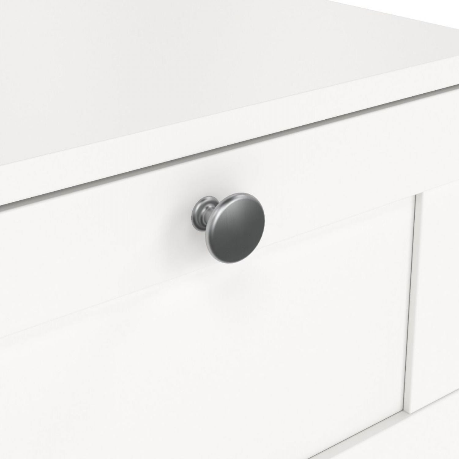 Brande Nightstand with 1 Frame Drawer in White