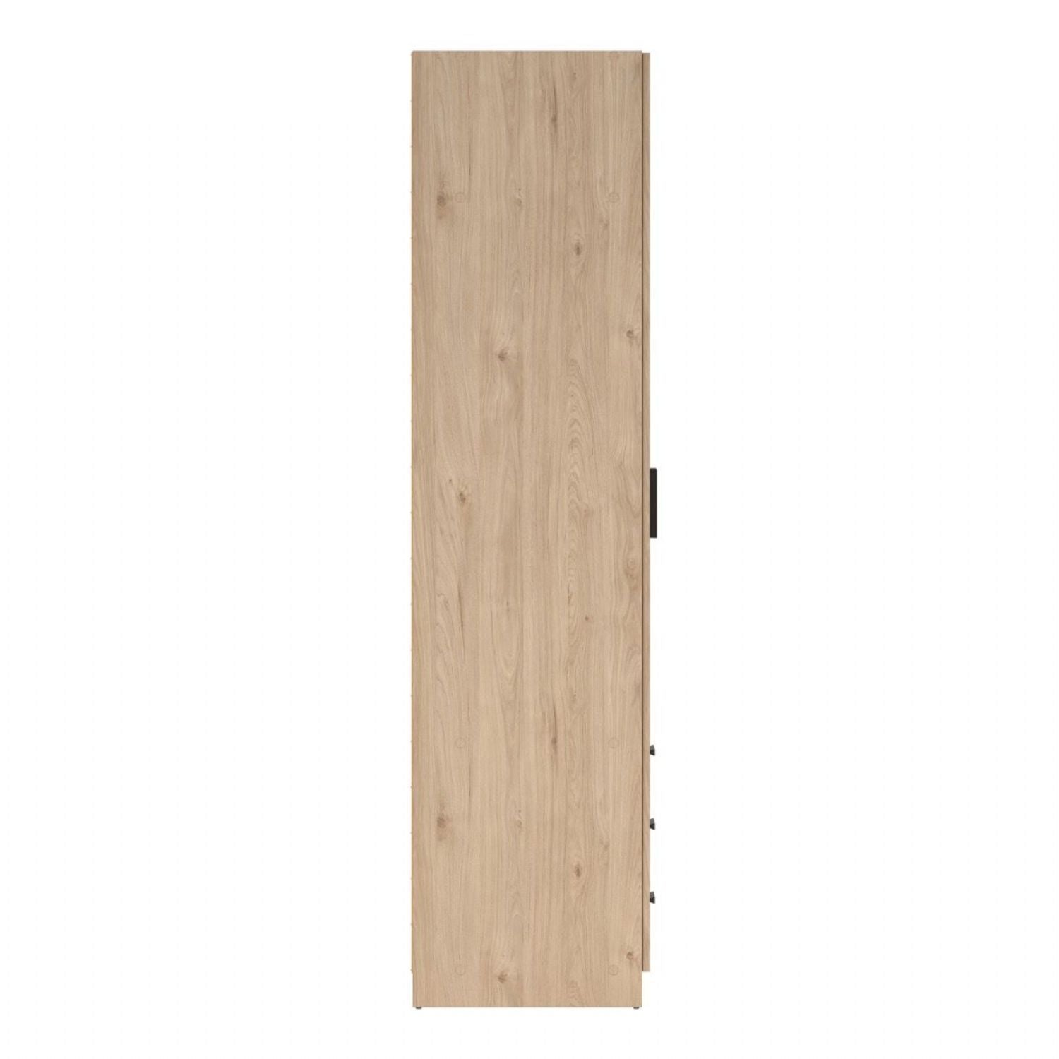 Sprint Wardrobe with 2 Doors + 3 Drawers in Jackson Hickory