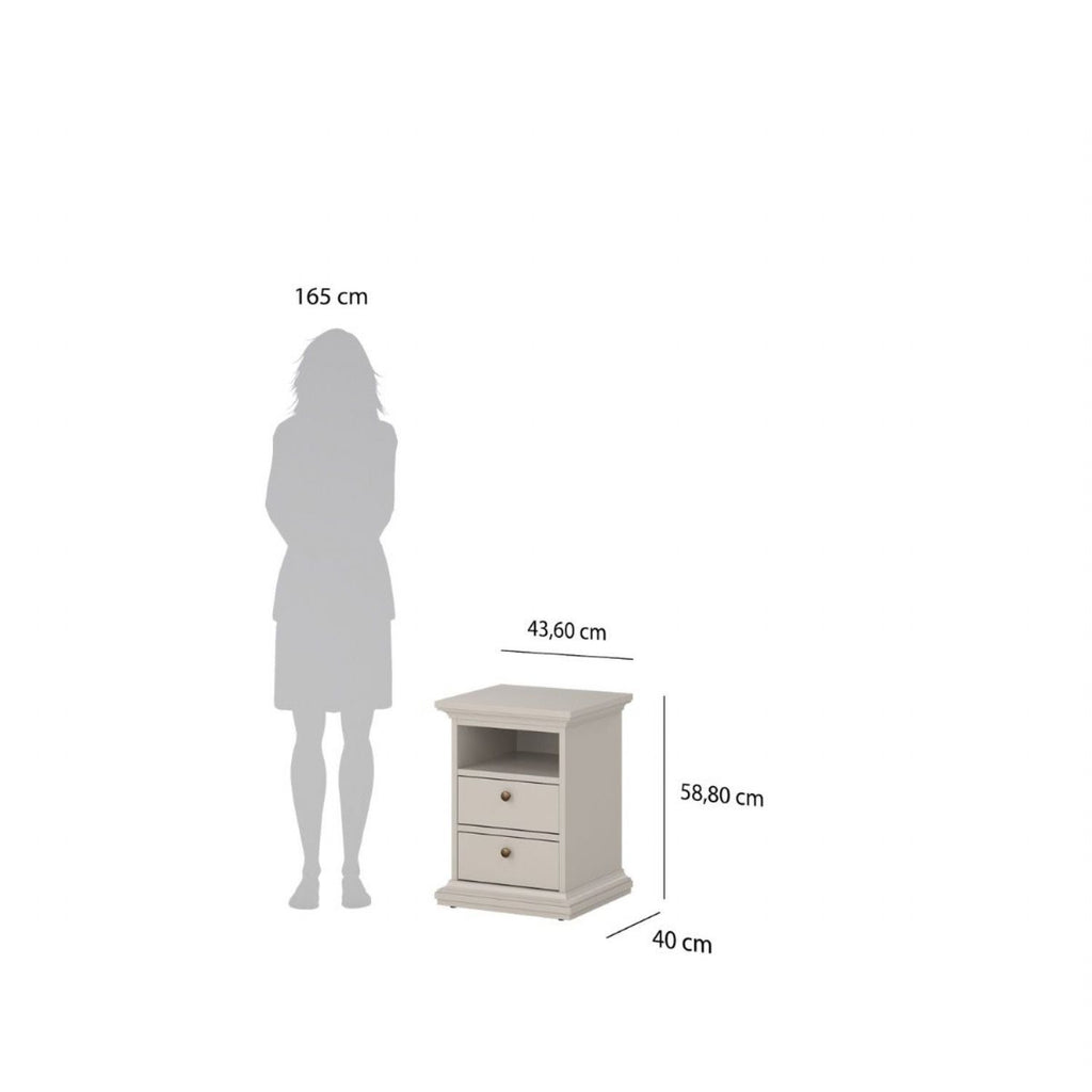 Paris Nightstand in Cashmere