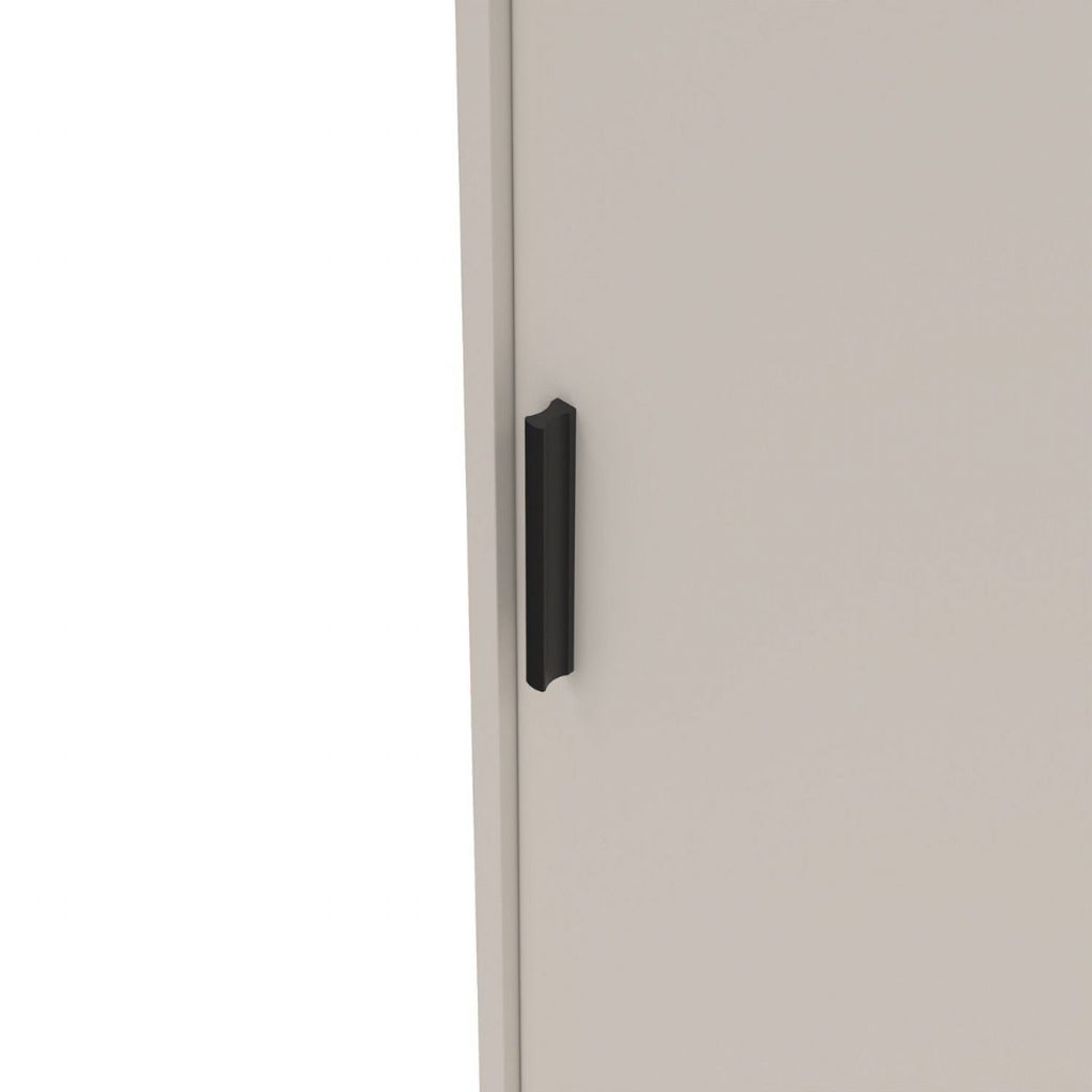 Naia Wardrobe with 2 sliding Doors 1 Door 3 Drawers in Cashmere