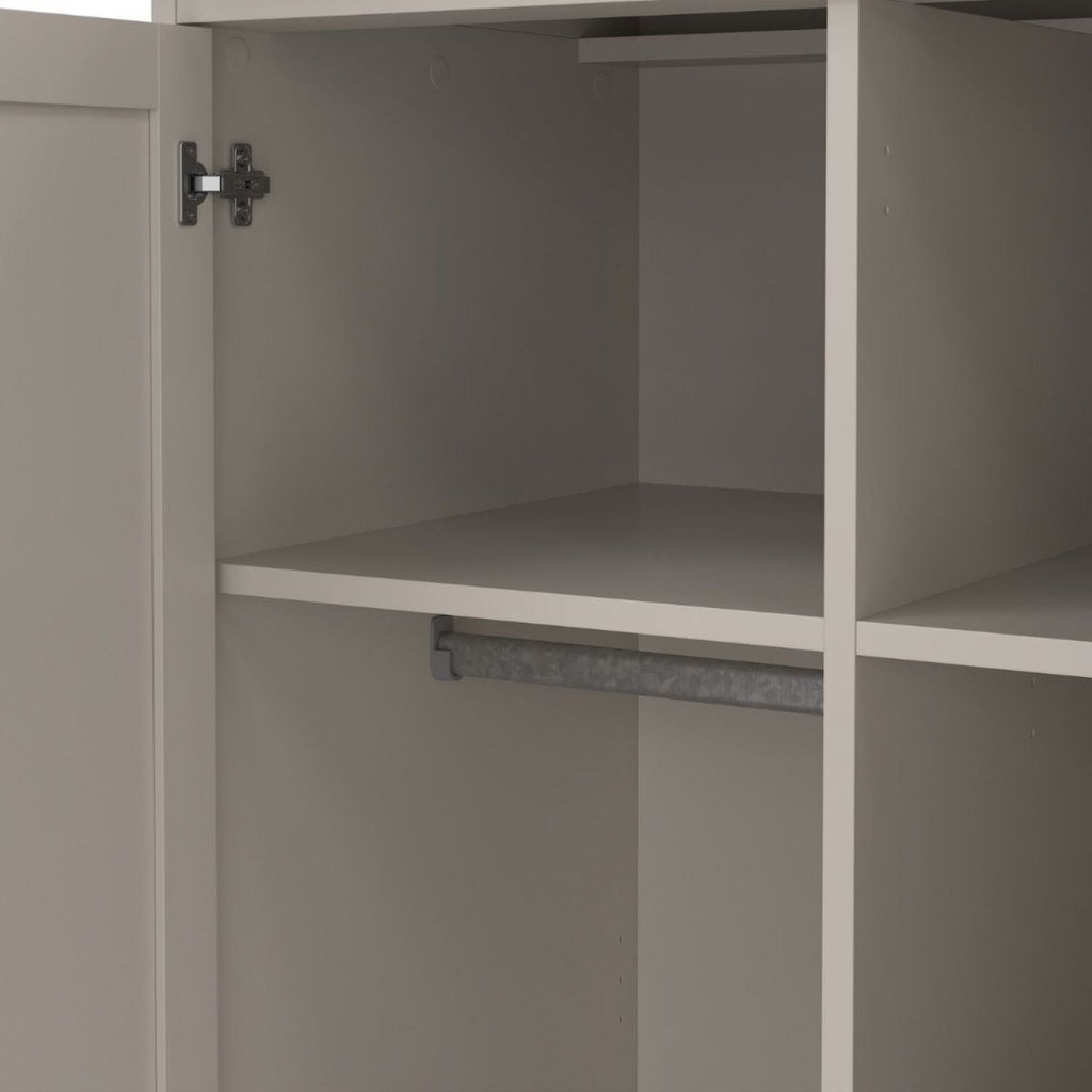Paris Wardrobe with 2 Doors in Cashmere