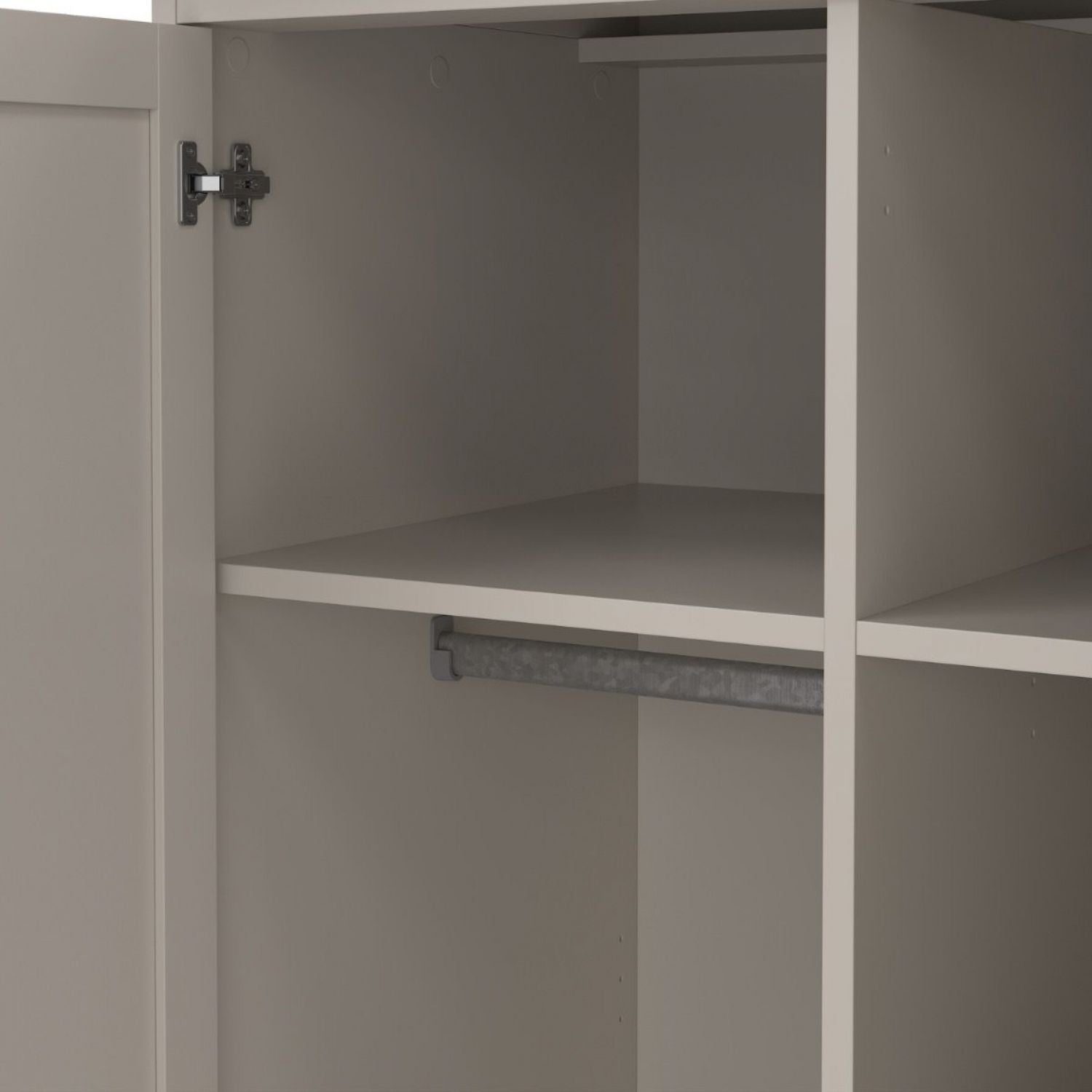 Paris Wardrobe with 2 Doors in Cashmere