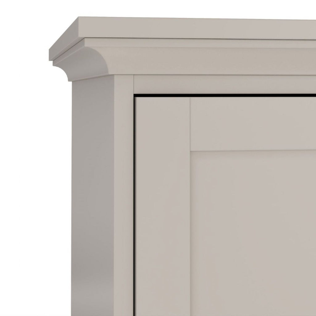 Paris Wardrobe with 2 Doors in Cashmere