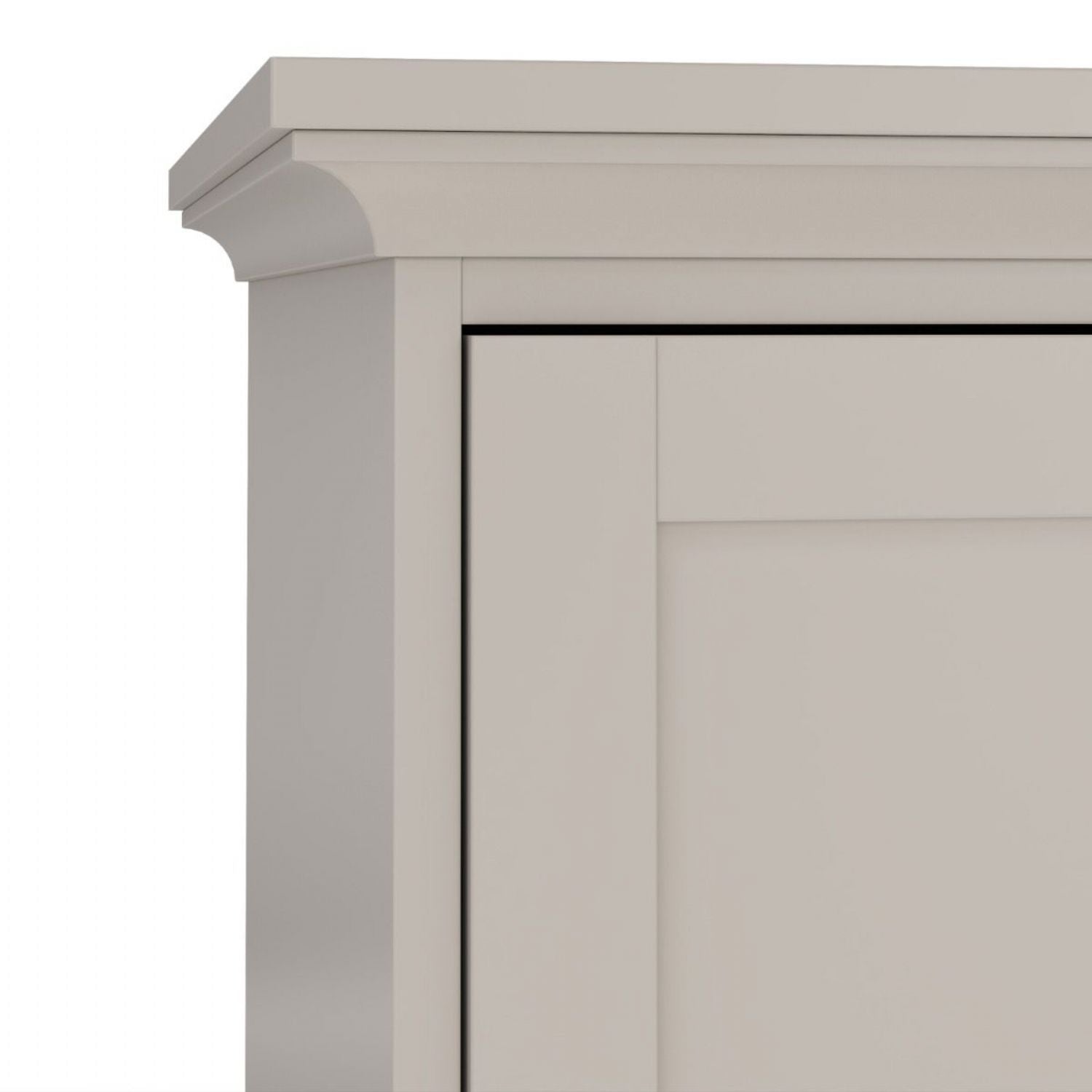 Paris Wardrobe with 2 Doors in Cashmere