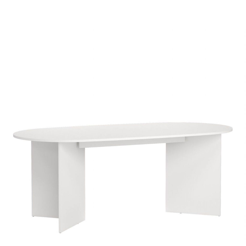 Family Dining table 100x200cm in White
