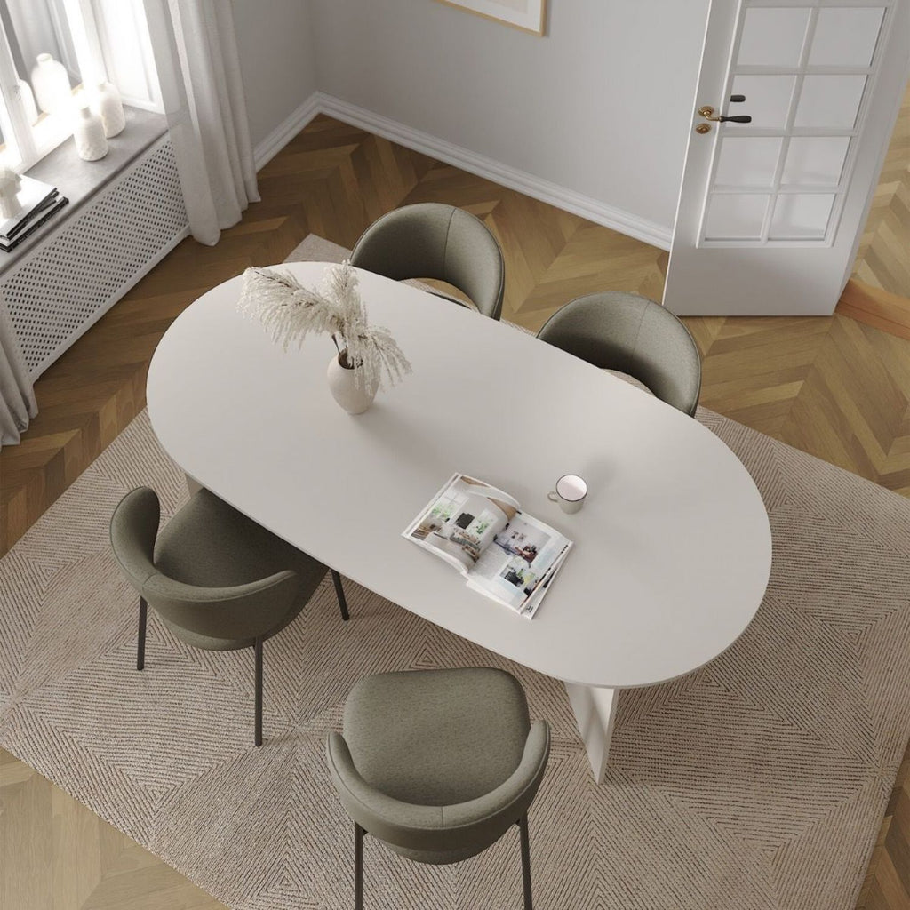 Family Dining table 100x200cm in Cashmere