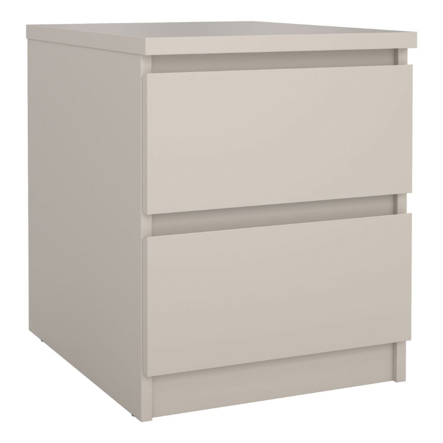Naia Bedside 2 Drawers in Cashmere