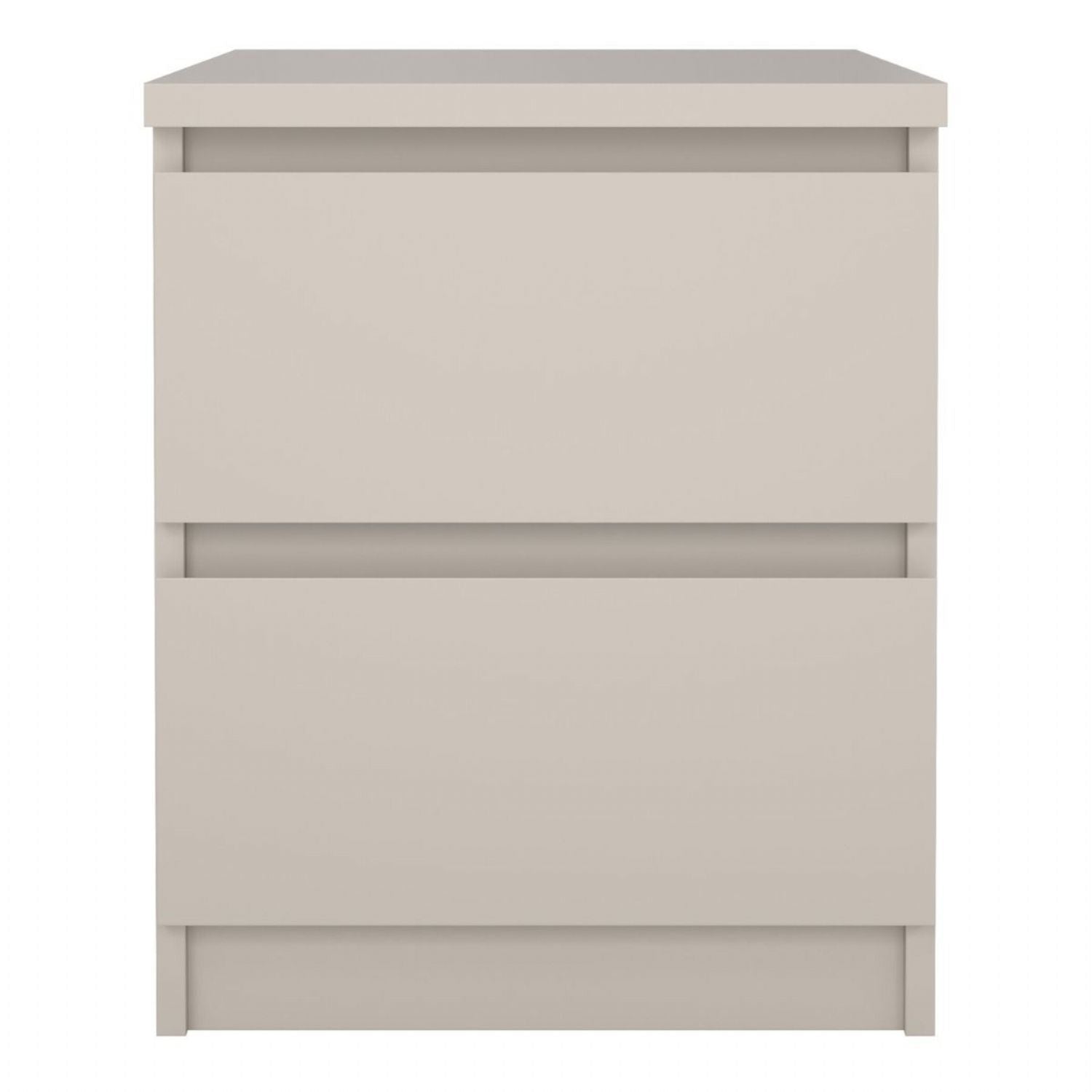 Naia Bedside 2 Drawers in Cashmere