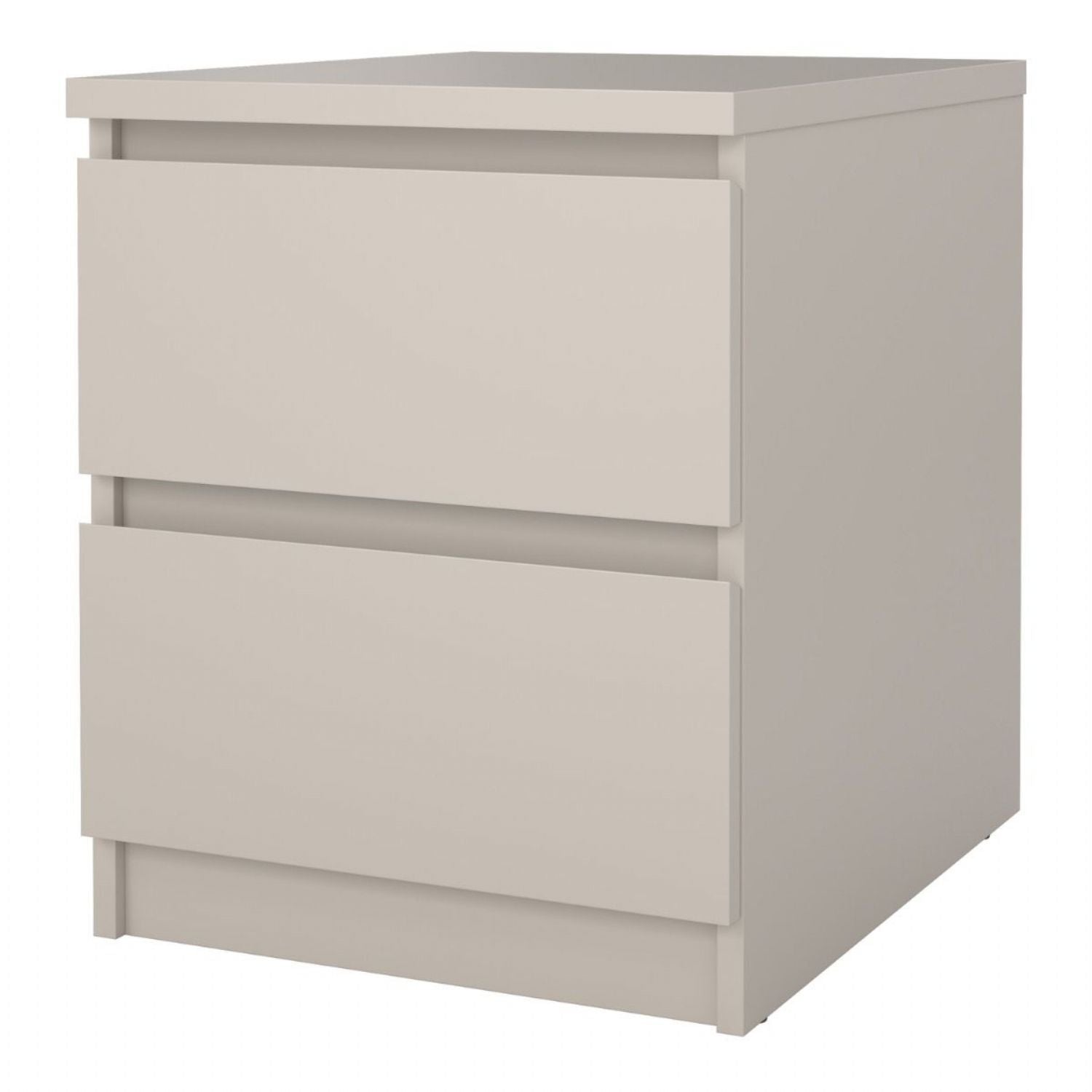 Naia Bedside 2 Drawers in Cashmere