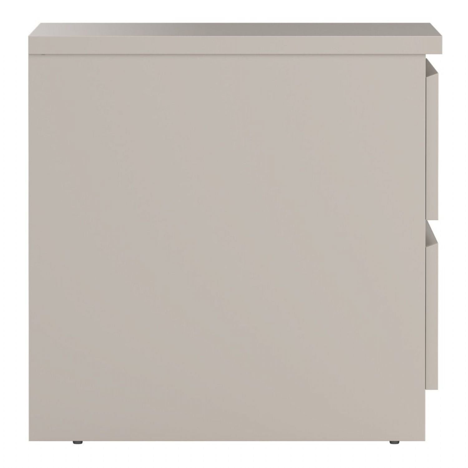 Naia Bedside 2 Drawers in Cashmere
