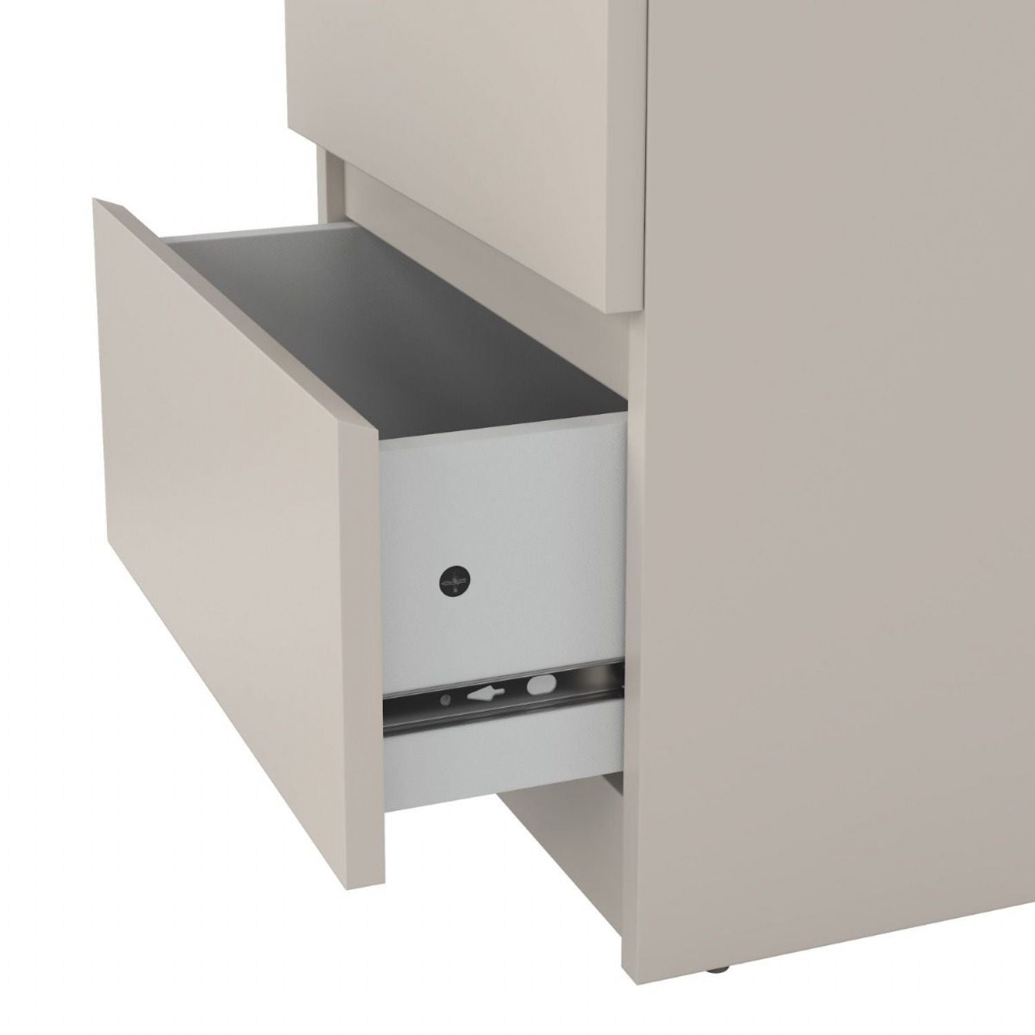 Naia Bedside 2 Drawers in Cashmere