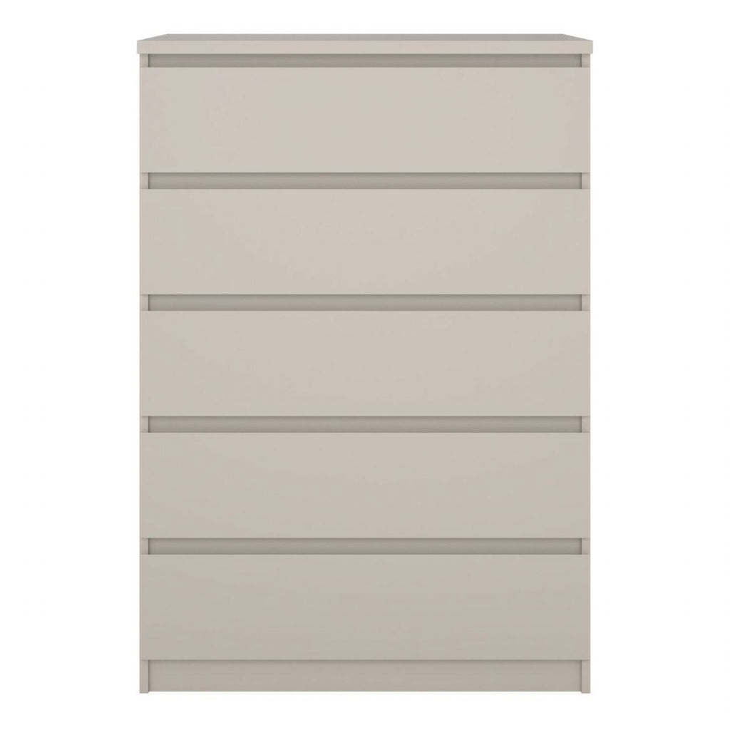 Naia Chest of 5 Drawers in Cashmere