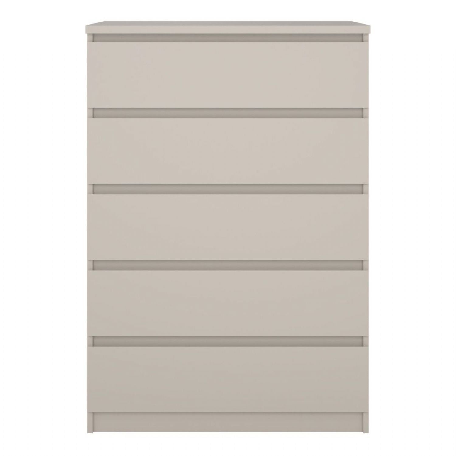 Naia Chest of 5 Drawers in Cashmere