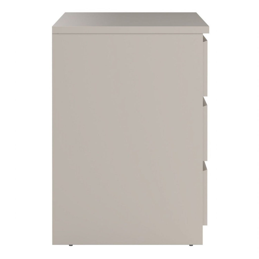 Naia Wide Chest of 6 Drawers (3+3) in Cashmere