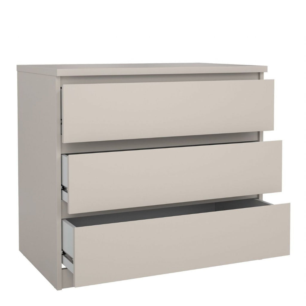 Naia Chest of 3 Drawers in Cashmere