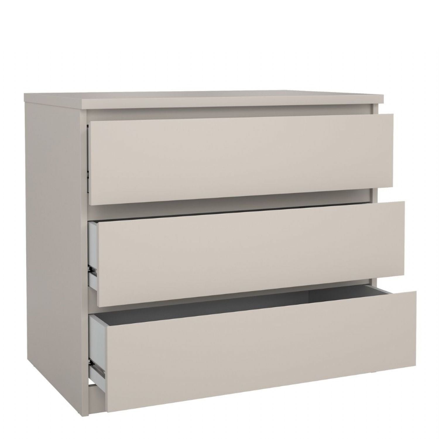 Naia Chest of 3 Drawers in Cashmere