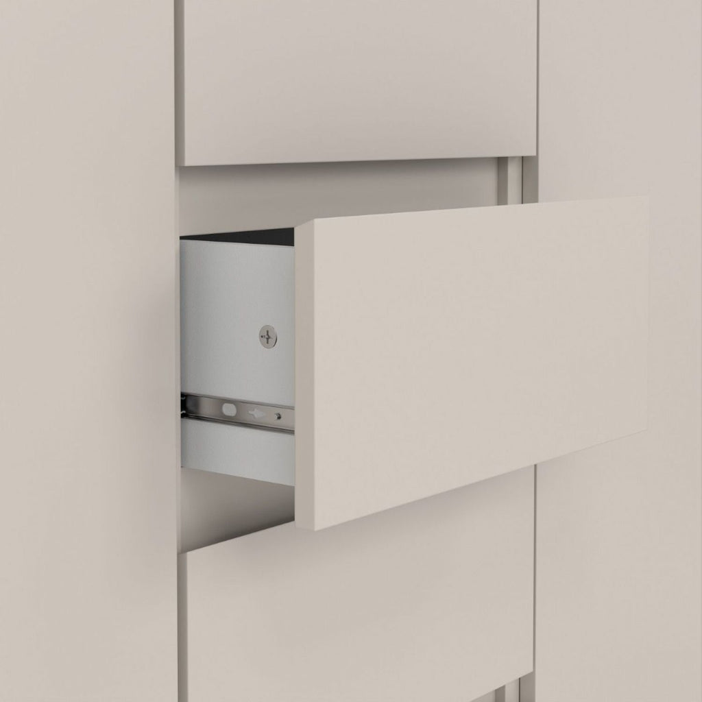 Naia Sideboard 4 Drawers 2 Doors in Cashmere Jackson Hickory