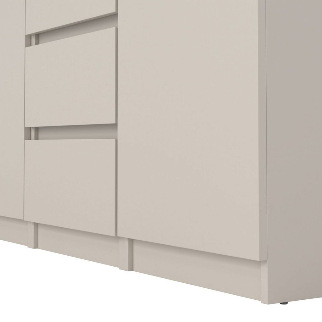 Naia Sideboard 4 Drawers 2 Doors in Cashmere Jackson Hickory