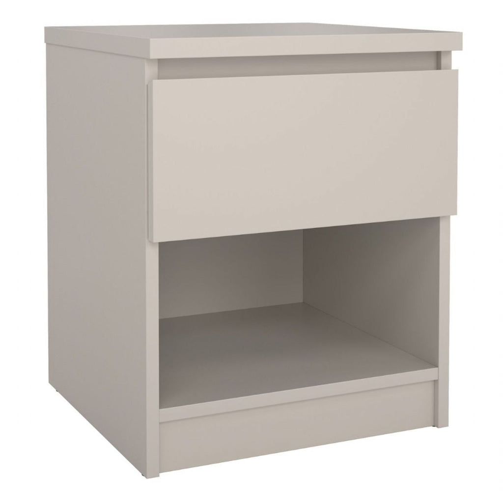 Naia Nightstand 1 Drawer Nightstand in Cashmere